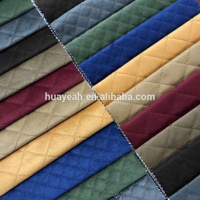 Wholesale plaid design mid east sofa furniture quilted thick velvet fabric